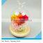 Natural Pine Wood Flower Plate