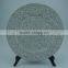 2016 new style of plastic wedding charger plate wholesale