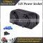 Car Snowmoblie motorcycle Waterproof POWER SOCKET 12V 24V DC