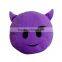 Custom 100% Cotton Soft Plush Poop Shaped Emoji pillow