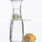 Water Carafe Juice Infuser Borosilicate Bottle Glass Pitcher 1.5L/ 53 oz