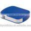 translucent medicine pillbox pill organizer with 3 compartments