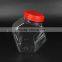 Plastic cookie jar biscuit tin small food jar