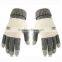 New arrival double thick winter acrylic fiber knitting stripes touch screen gloves,touch screen