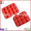 bpa free baking microwave oven 12 cup silicone muffin pan