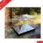 Custom Transparent Acrylic Shoes Box With Mirror Board Base