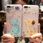cute cartoon Soft case tpu cell phone case mobile Phone Cases for iPhone7/7Plus/6/6s/6plus/6splus Silicone Rubber Case