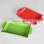 ceramic oval shape baking dish with solid color