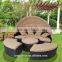 Husen Popular Morden Rattan/wicker Daybed WYHS-T162, Wicker Furniture/Garden Patio Furniture/outdoor Furniture.