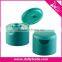 28/400mm High Quality Eco Friendly Plastic Flip Top Cap with Silicone Valve for Cosmetic Dispensing Bottle