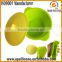 2015 new heat resistant silicone baby feeding bowl for training