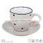 cheap crockery coffee cup and saucer wholesale bulk