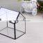 Handmade Geometric Vase Graden Decor Flower Pot Modern Artistic Clear Glass Plant Terrarium