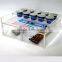 Acrylic Divided Coffee Capsule Storage Boxes