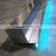 Top Seller Indoor Decorative Fountain Jet Shower Stainless Steel Polished Swimming Pool Waterfall With LED Light