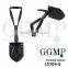 Hot Sale Carbon Steel aluminum square snow shovel for survival