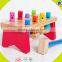 wholesale colorful kids wooden blocks box toy creative wooden blocks box toy hot toddler wooden blocks box toy W11G003