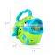 Bubble Hurricane Machine in Fish Shape for Kids Hand-Operated Toy Bubble Maker for Toddlers