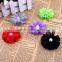 handmade chiffon flower with pearl beads center for kids hair accessories for baby girl