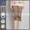 women leopard printing sexy cropped leggings