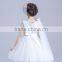 2017 dress for children with customizable sash child white angel dresses