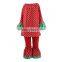 2017 Christmas Toddler Boutique Baby Clothes Childrens Boutique Clothing Long Sleeve Dress With Leggings Sets