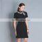 OEM Summer Pencil Elegant Airline Stewardess Uniform Fish Tail Career Dress