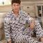 2015 Wholesale Mink Cashmere Men Winter Pajama Set