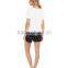 latest fashion 100% cotton women pajamas sleepwear and underwear