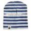 2016 hot stripe children crazy hats combed knit cotton baby caps and hats M6033108