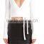 B40997A Fashion women fall clothes sexy short bandage shirt