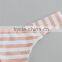 Stripe Printed Bikini Brazilian Micro Thong Twist Bandeau Bikinis Swimwear