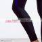 Sportswear color insert mesh women yoga pants