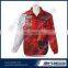 Sublimated 1/4 zip sports training jackets