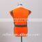 Hi Viz Reflective Fluorescent Orange Safety Vest