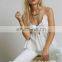 Woman babydoll open bra top design fashion embroidered cami