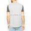 bulk adult printed round neck button t-shirts