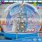 inflatable clear snowglobe for sale /christmas snowglobe / inflatable human snow globe