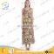 OEM latest women clothes designs print dress fashion ladies dress names with crochet lace back WP8830