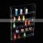 60pcs Bottles Clear Plexiglass Nail Polish Display Shelf