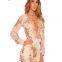 Long Sleeve Sequin Short Party Cocktail Bodycon Jumpsuit