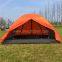 Camping tent High quality 2 person fiberglass double layer water proof partytent tents outdoor Equipment