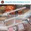 Automatic meat skewer machine/chicken meat wear string machine