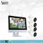 4CH 2.0MP CCTV Wireles Home Security WiFi NVR Alarm System Kits with 12 Inch Touch Screen