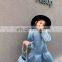 2020 winter new children's clothing girl Korean version thick cotton skirt with small bag sweet wind skirt