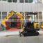 promotion 1.8t excavator mini excavator 1.8ton steel track for sale with CE