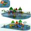 Aquatic park , outdoor water house , water play facility