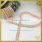 Pink resin stone strips trimming metal rhinestone chain craft for dress FHRS-006