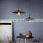 Vintage Metal Pendant Light Single Head E27 Industrial Decorative Black Light Fixture Chandelier