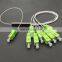 1x2 1x4 1x8 1x16 1x32 1x64 SC Steel Tube Splitter APC UPC Cassette Wall Mini Type PLC Splitter
